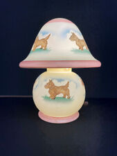 BELLOVA GNOME LAMP -  SCOTTISH TERRIERS (SCOTTIE DOG) -SAME COMPANY AS EMERALITE picture