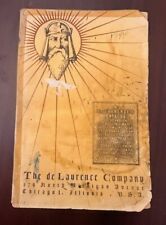De Laurence's Catalog of Books on Occultism - Magic - Mysticism - Religion...... picture