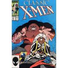 Classic X-Men #10 in Fine condition. Marvel comics [f; picture