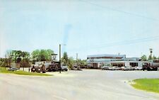 1965 Als 41 Truck Stop FL HIGH SPRINGS Pure Gas Station Ext postcard A18 picture