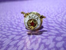 VTG Masonic Freemason ACCA Temple Shriners Lapel Pin / Sword & Star/ Enameled /M picture
