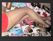 Photo Hot Sexy Beautiful Woman Panty Hose Long Legs 4x6 Picture picture