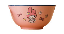 Hello Kitty MY MELODY Ceramic Ramen Soup Bowl 4.5