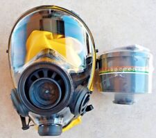 SGE 400/3 40mm NATO NBC Gas Mask w/ Mestel Filter & PVC Hood Factory Installed picture