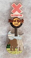 HARD ROCK CAFE CLEVELAND AZA 96 ELEPHANTS GUITAR SERIES PIN # 79663 picture