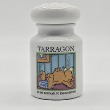 Vintage Garfield Spice Jar “Tarragon” The Dandbury Mint Condition 1994 picture
