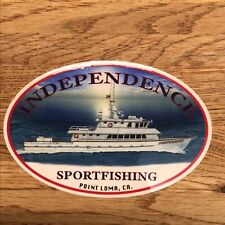 Independence Sport fishing Goat Point Loma, CA Decal Sticker New A-3 picture