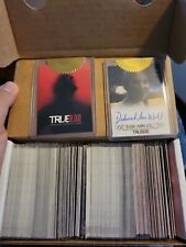 2013 True Blood Archives Master Set 97% Complete missing 8 cards picture