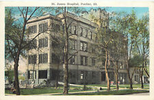 Postcard St. James Hospital Pontiac IL Livingston County Unposted picture