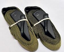 US GI Military Green Nylon Cargo Tie Down Adjustable Strap Metal Buckle 2 PACK picture
