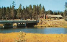 Postcard Buffalo River Poole's Lodge Island Park Idaho picture