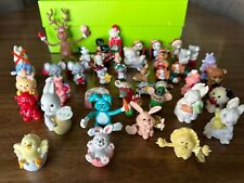 (41) ct. Assorted Holiday Miniature Figurines Lot - Easter Bunny Christmas V-Day picture