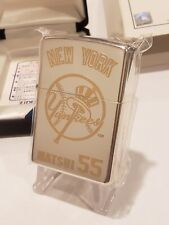 Vintage Zippo Lighter 2002 New York Yankees Baseball MLB HIDEKI MATSUI No 0000 picture