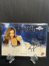 2016 Benchwarmer KAYLA COLLINS Dreamgirls Sweet Dreams autograph picture