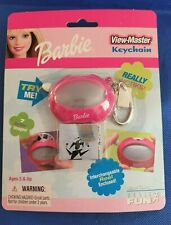 NIP Tiny view-master Barbie Keychain gaf view-master Reel Viewer View Finder picture