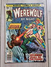 Werewolf by Night #41 Marvel Comics 1976 G-VG Grade picture