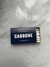 Carbone, New York City, Full Classic Unstruck Matchbox picture