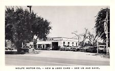 Wolfe Motor Co. Auto Garage Wichita Kansas KS 1950s Advertising Postcard Unused picture