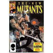 New Mutants #29 1983 series Marvel comics VF+ Full description below [a picture