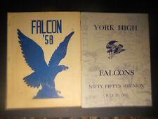 YORKTOWN VIRGINIA Va The Falcon YORK High School 1958 Booklet FIFTY'S REUNION picture