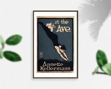 Photo: Annette Kellermann at the 5th Avenue, New York City, NYC, Swimmer, Diving picture