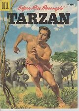 1955 Tarzan #69 Comic Book GOLDEN AGE Edgar Rice Burroughs Jungle Dell Pulp VTG picture