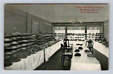 Denver CO-Colorado, Large Sized Display Rooms, The Albany, Vintage Postcard picture