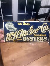 Seal Brand Oyster Sign McGees Baltimore MD picture