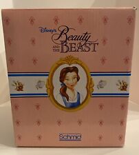 Schmid Disney Beauty and the Beast Belle Ceramic Figure Wind Up Music Box 53800 picture