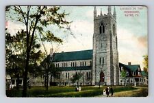 Sayre PA-Pennsylvania, Church of the Redeemer, Antique Vintage Souvenir Postcard picture