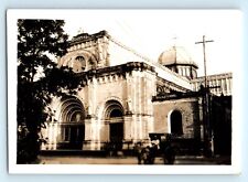 SNAPSHOT Photograph Picture 1937 Manila Cathedral Intramuros Philippines picture