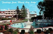 postcard Greetings From Mount Airy Lodge The Fountain Mt Pocono Pennsylvania A7 picture