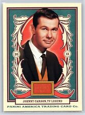 2013 Johnny Carson Panini Golden Age #123 TV Legend Card picture
