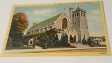 1930s postcard Saint John's Catholic Church White Plains NY street view picture