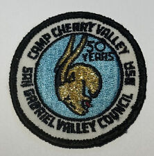 Camp Cherry Valley California 50th Anniversary   BSA Boy Scout TK8 picture