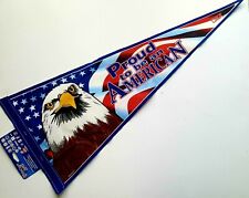 USA Proud to be an American Vintage Pennant Man Cave Bedroom picture