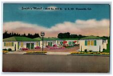 c1940s Smith's Motel Exteior Roadside Oceanside California CA Unposted Postcard picture
