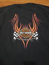 Vintage Harley Shirt Mens XL Black  Motorcycle Harley Davidson 2001 picture