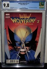 ALL-NEW WOLVERINE #1 CGC 9.8 1ST APP OF LAURA KINNEY AS WOLVERINE DEADPOOL 3 picture