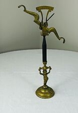 Vintage RARE HOLLYWOOD REGENCY SCALES OF JUSTICE Cherub Decor Brass picture