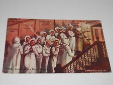 ELEVEN P.M. in a MORMON HOUSEHOLD - 1908 POSTCARD - HUMOROUS picture