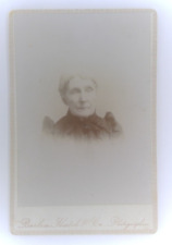 Antique 1800s Photograph Standard Cabinet Card 62 Female Photographer Decorative picture