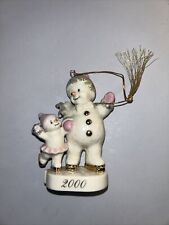 Lenox 2000 Skating Lesson Exclusive Edition Christmas Ornament  No Box picture