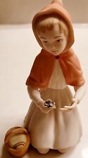 Vintage Laszlo Ispanky Little Red Riding Hood Figurine  picture