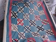 VTG Scrappy Jacob's Ladder Quilt 88521 Unfinished picture