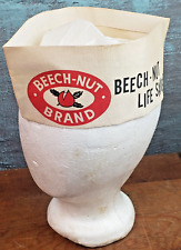 Vtg 1965 Beech-Nut Life Savers Paper Cap Canajoharie NY Candy Advertising Hat picture