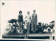 1929 Miss Elioise Lanier FL Champion Helen Wood Alice Draper Runners Up Photo picture