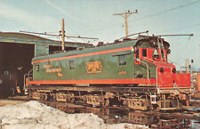 Postcard Chicago North Shore & Milwaukee 458 Oregon Electric Locomotive 1958 picture