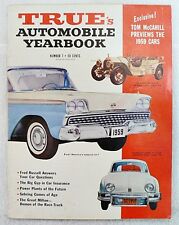 VINTAGE TRUE'S AUTOMOBILE YEARBOOK 1958 picture