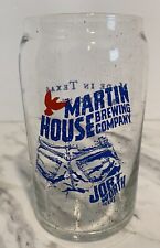 Martin House Brewing Can Shaped Beer Glass Fort Worth Mispelled Texas TX Brewery picture